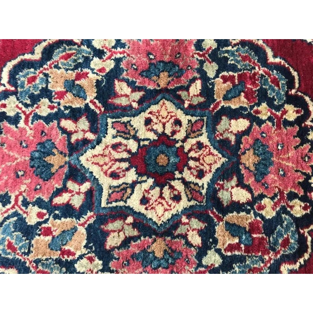 Small Antique Dorokhsh Rug For Sale - Image 9 of 11