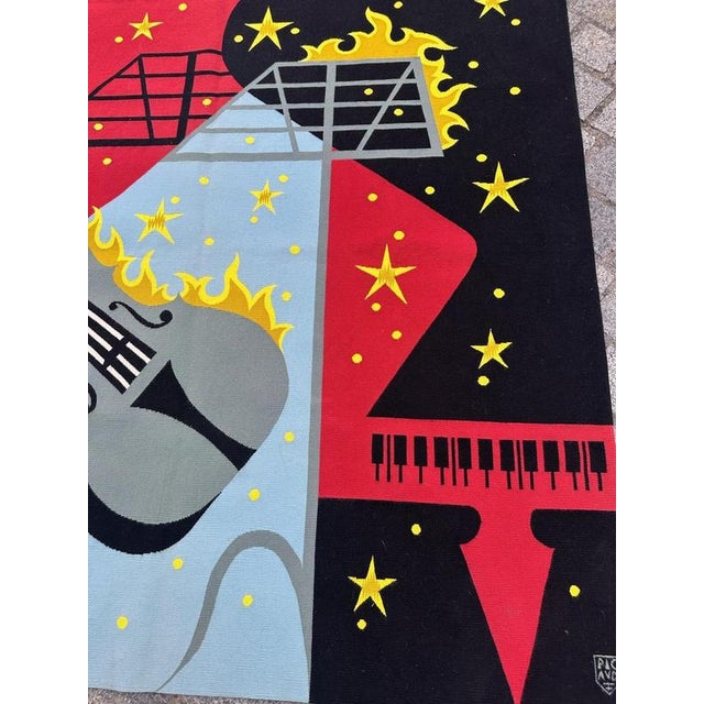 Modern French Aubusson Tapestry by Jean Picart Le Doux, 1950s For Sale - Image 17 of 18