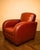 Vintage Art Deco Club Chair, 2000s For Sale - Image 6 of 6