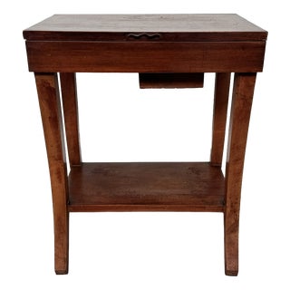 Vintage Italian Wooden Coffee Table, 1950s For Sale