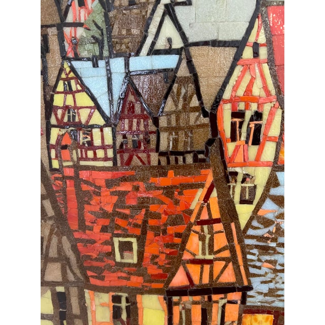 Vintage Mosaic Austrian Travel Poster by Earl Thollander by Dr. Stanley Cohen For Sale In Charlotte - Image 6 of 18