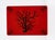 Italian Vintage Italian Hardboard Placemat With Naturalistic Coral Motif For Sale - Image 3 of 9