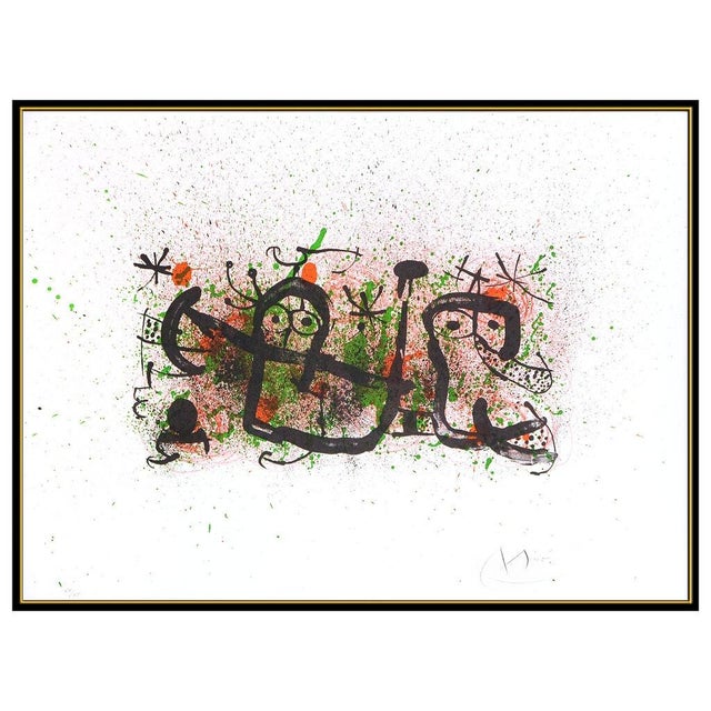 Abstract 1970s Ma De Proverbis, Joan Miró For Sale - Image 3 of 6