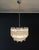 Glass Vintage Murano Glass Quadriedri Chandelier, 1990s For Sale - Image 7 of 18