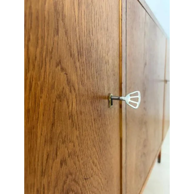 Wood Sideboard with Drawers from Hellerau For Sale - Image 7 of 10