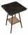 Antique Bamboo and Leather Side Table from Liberty & Co., 1910 For Sale - Image 3 of 8