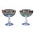French Cristallerie De Portieux Crystal Caviar Dishes—A Pair For Sale