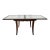 1990’s Italian Extendable Frosted Glass Dining Table For Sale