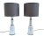 Metal Scandinavian Style Table Lamps, Set of 2 For Sale - Image 7 of 7