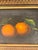 Wood Still Life Vintage Oil Painting of Oranges in Gilt Wood Frame For Sale - Image 7 of 14