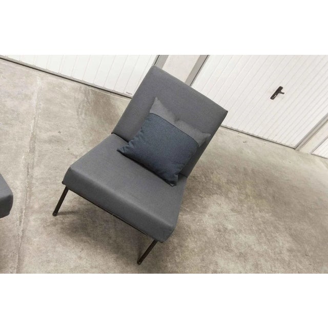 2-Seater Model G10 Sofa by Pierre Guariche for Airborne, 1960s For Sale - Image 11 of 18