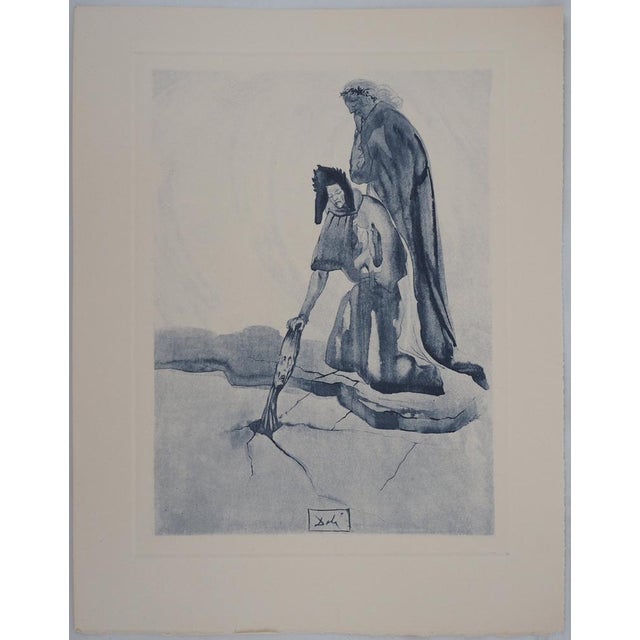 Salvador Dali, Hell 33, The Traitors to Their Homeland, Etching For Sale - Image 7 of 7