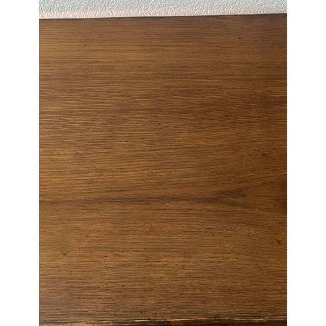 Rattan Desk with 3 Drawers, 1950s For Sale - Image 4 of 17