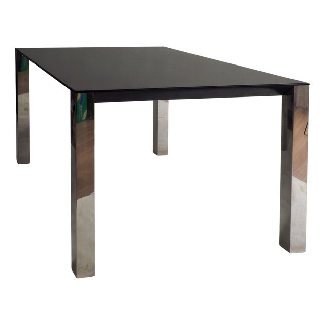 Dining Table by Giovanni Offredi for Saporiti, 1970s For Sale
