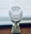 1980s VTG 1980’s Large Clear Cut Lead Crystal Rose Bowl For Sale - Image 5 of 8
