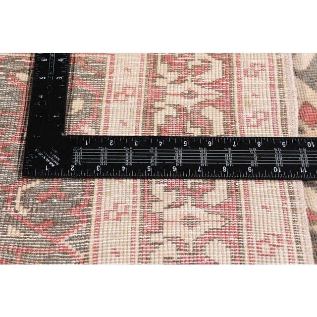 Textile Vintage Turkish Oushak Rug, 03'10 X 06'01 For Sale - Image 7 of 10
