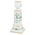 Porcelain Candlestick with Green Indian Pattern Decoration from Meissen For Sale - Image 5 of 5