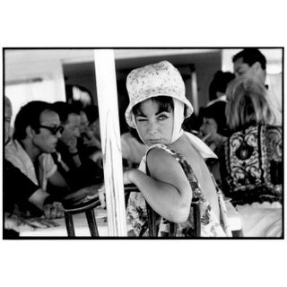 Otto Bettmann, Elizabeth Taylor at the Cannes Film Festival, 1959, Silver Print For Sale