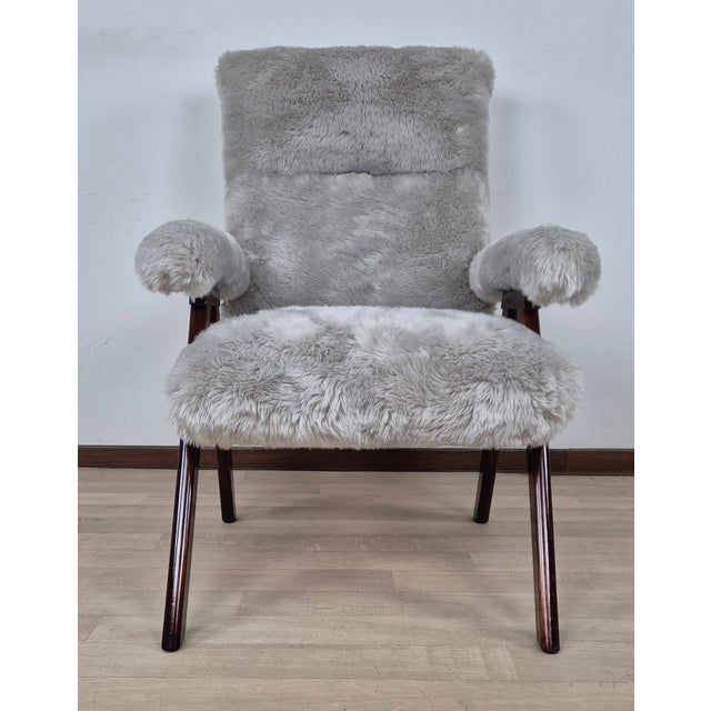 Mid-Century Reclining Chair, 1954 For Sale - Image 4 of 14