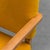 Yellow Velvet and Wood Chairs, 1950s, Set of 2 For Sale - Image 10 of 12