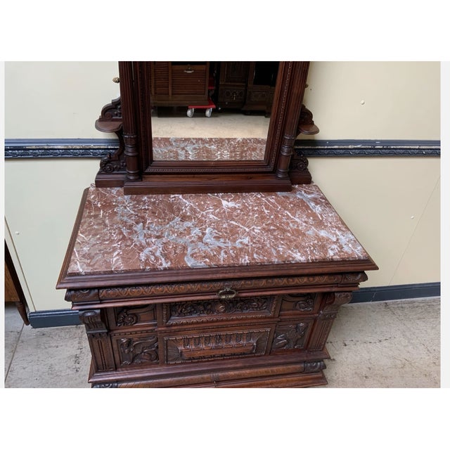 Antique Historicist Commode, 1880 For Sale - Image 6 of 13