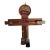 "Nailed to a Cross" Folk Art by by the Columbus For Sale