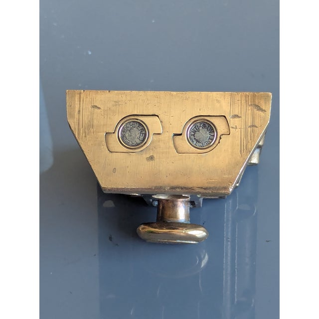 Early 20th Century Substantial Antique Keil Rim Chain Lock For Sale - Image 5 of 8