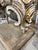 A Pair of Exquisite 19th Century Painted and Gilded Wood Italian Fragments on Custom Wooden Stands. Very Decorative. They...
