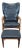 1960s John Boné Lounge Chair and Ottoman Set – Leather Upholstery, Wooden Frame For Sale