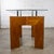 Mid to Late 20th Century Modern to Scandinavian Modern Dining Table Teak Slab Base & Rectangular Beveled Glass Top For Sale - Image 16 of 18