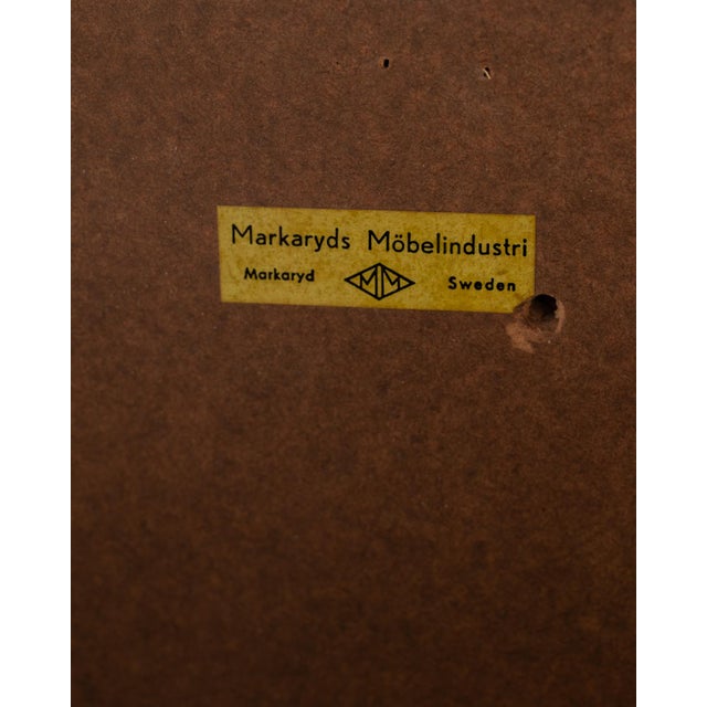 Wood Secretaire in Teak from Markaryds Möbelindustri, 1950s For Sale - Image 7 of 13