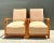 Wood Vintage Art Deco Lounge Chairs - Pair For Sale - Image 7 of 12