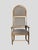 A handcrafted Italian study or office armchair, dating approximately to the mid-20th century. Featuring a particularly...