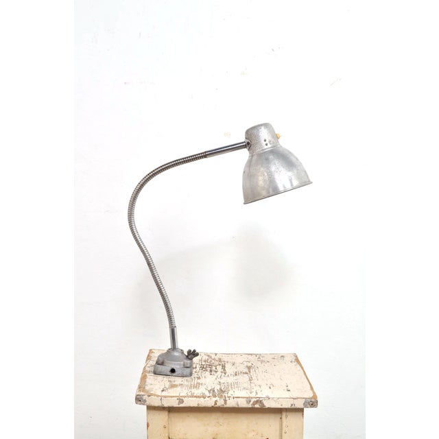 Industrial Flexible Workshop Table Lamp, 1950s For Sale - Image 12 of 12