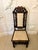 Antique Victorian Carved Oak Dining Chairs, 1860s, Set of 4 For Sale - Image 10 of 14