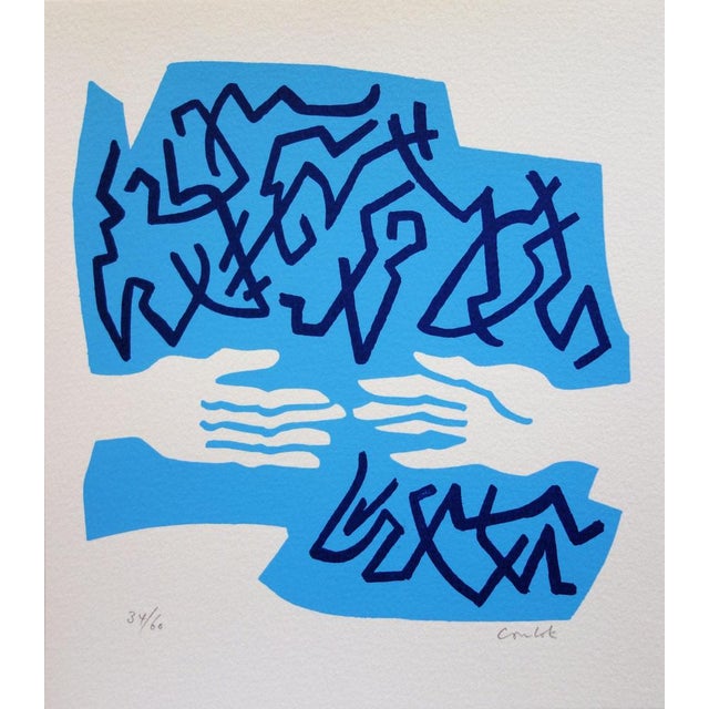 Jean Coulot, Amitié, Screen Print For Sale - Image 6 of 6