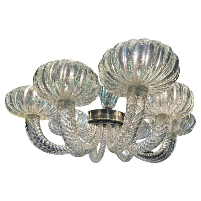 Chandelier from Barovier & Toso, 1940 For Sale