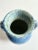 Mid 20th Century Vintage Roseville Pottery Tourmaline Double Handled Vase Blue & Green Glaze 6” For Sale - Image 5 of 9