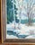 Early 20th Century American Impressionist Modernist Winter Landscape by Walt Trag For Sale In New York - Image 6 of 15