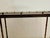 Mid-Century Modern Brass & Iridescent Pair of Vintage Nesting Tables For Sale - Image 3 of 12