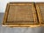 Wood Pair of Vintage Coastal Boho Chic Bamboo Rattan Side Tables/ Sold For Sale - Image 7 of 10