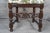 1970s Set of 8 Vintage 20th Century Charles II Carolean Style Carved Oak Dining Room Chairs For Sale - Image 5 of 13