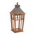 Enhance your home with the warm, rustic appeal of this Wood and Iron Framed Lantern Set. Featuring natural wood bases with...
