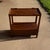 English 1980s Milling Road by Baker Furniture Cherry Telephone Table / Side Table With Tray Top For Sale - Image 3 of 12