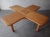 American Vintage Craftsman Oak Center Table For Sale - Image 3 of 9