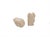 Tan Vintage Hand-Carved Inuit-Style Soapstone Nativity Scene Set For Sale - Image 8 of 16