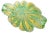 Barovier & Toso Murano Aqua Gold Barovier Toso Glass Bowl For Sale - Image 4 of 6