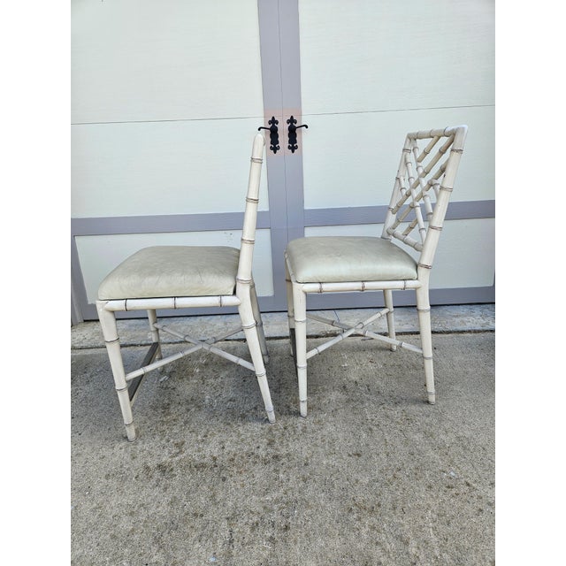 Chinese Late 20th Century Brighton Counter Height Stools From Century Furniture, Pair For Sale - Image 3 of 9