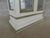 Wood Hekman French Country Style Alabaster Lime Green Lighted Curio Cabinets- A Pair For Sale - Image 7 of 18