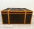 Late 20th Century Ralph Lauren Home Oxford Espresso Canvas & Saddle Leather Luggage Trunk Coffee Table For Sale - Image 10 of 10